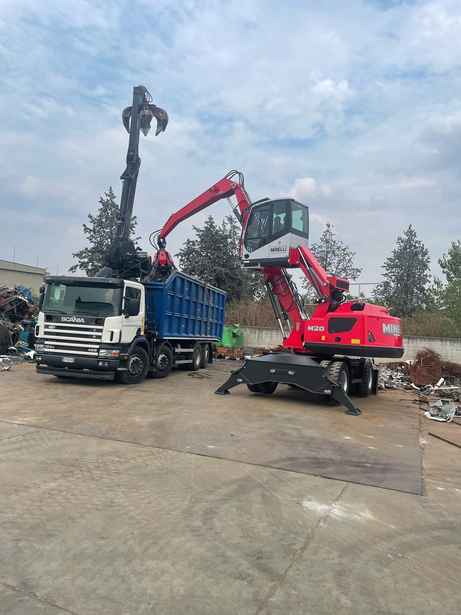 Marletta recupero e smaltimento rottami ferrosi Candiolo - Torino