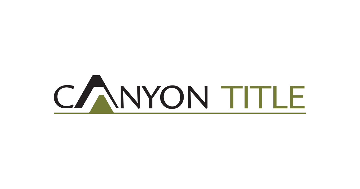 Canyon title about