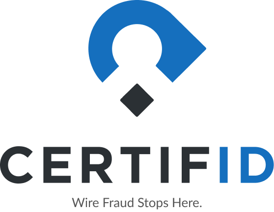 A logo for certified wire fraud stops here