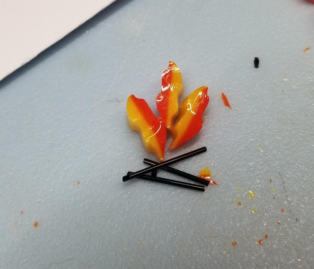 Coe 96 Murrini Flames 1 oz