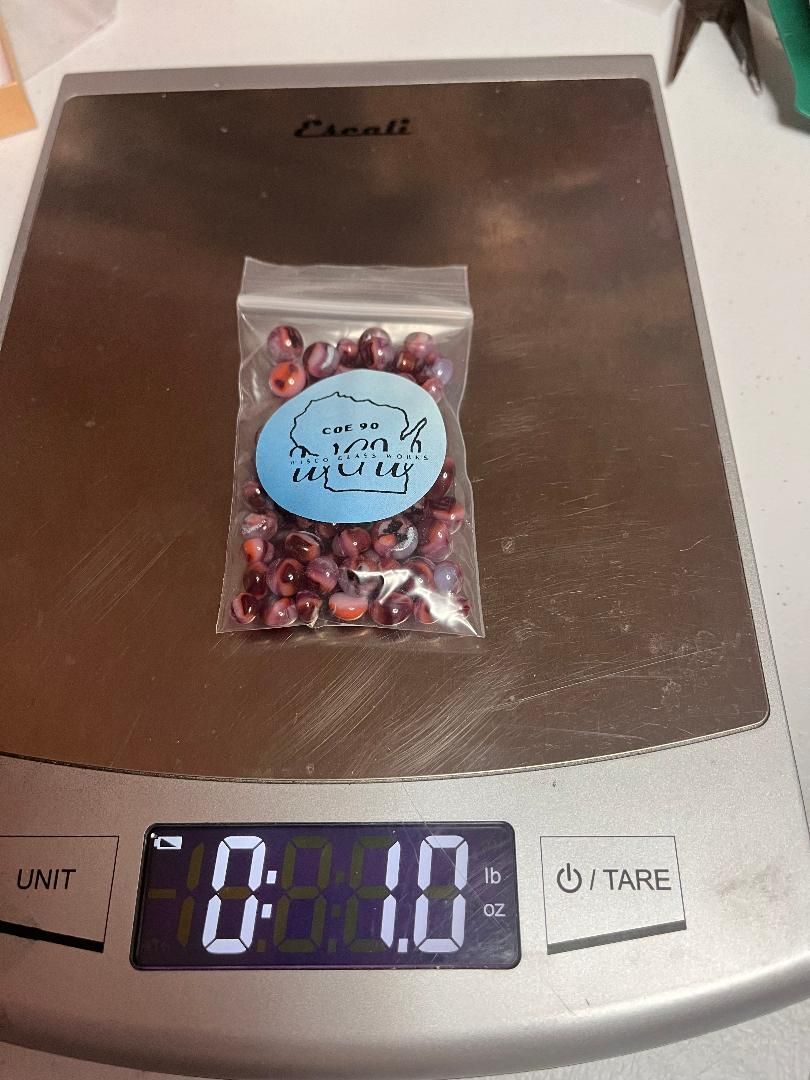 Coe 90 Dots Plum Rainbow