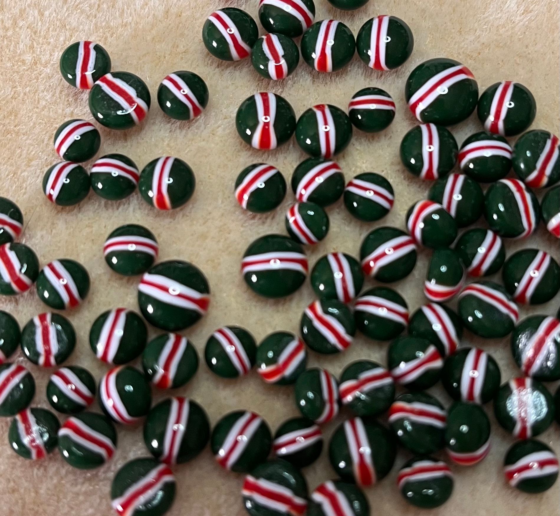 Coe 96 Glass Dots Forest Ribbon 1 oz