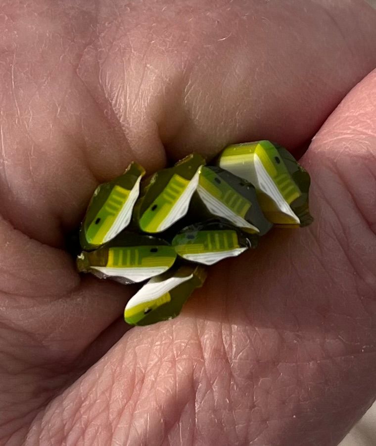 COE 96 Glass Perch Murrini