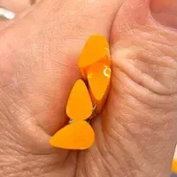 Coe 96 Murrini Snowman Nose Slices