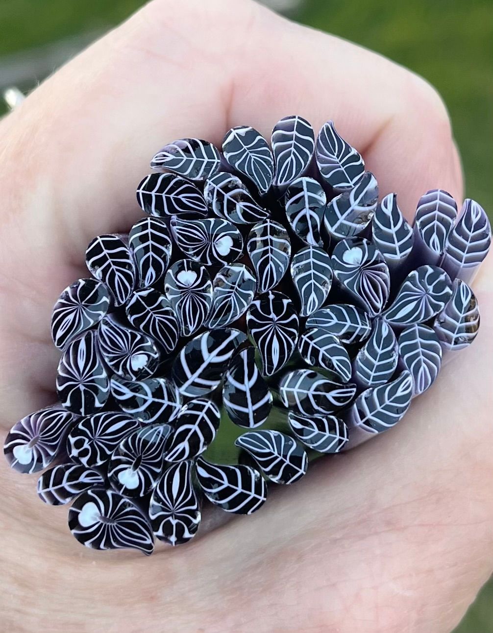 Coe 96 Murrini Leaf Spring Violet