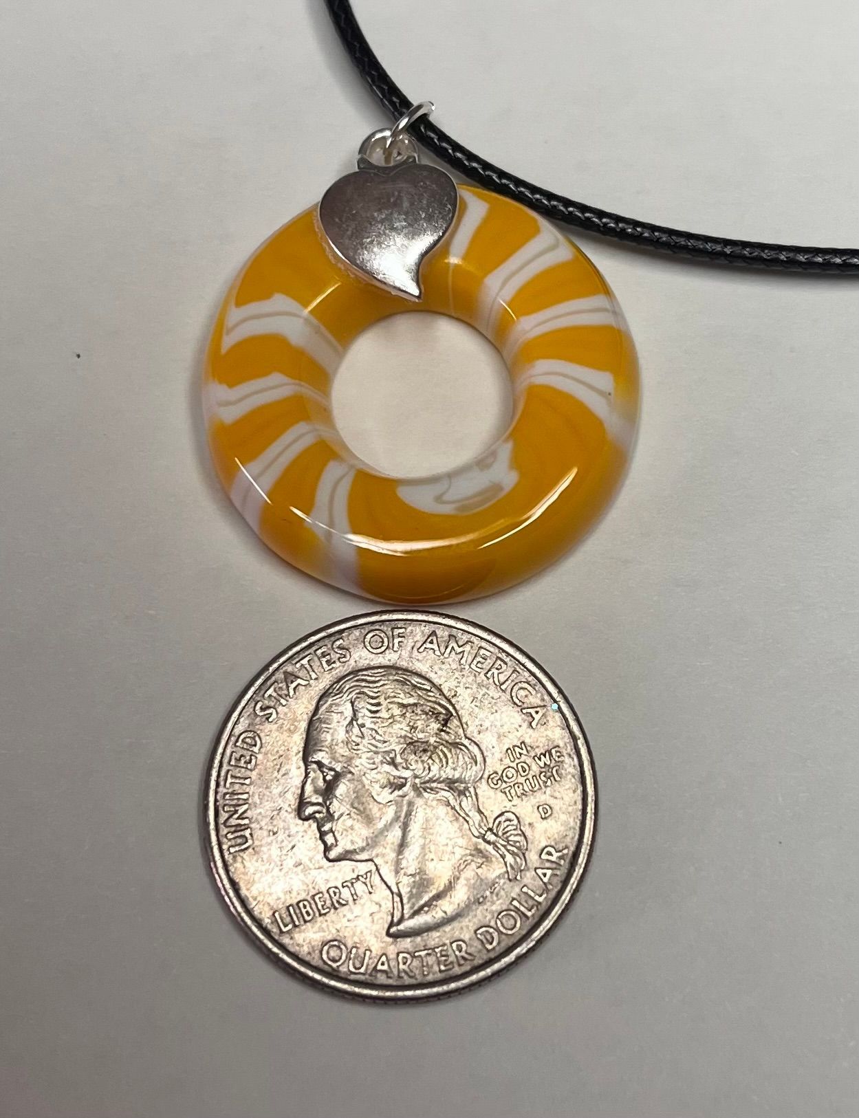 Fused Glass Pendant   Sunlace