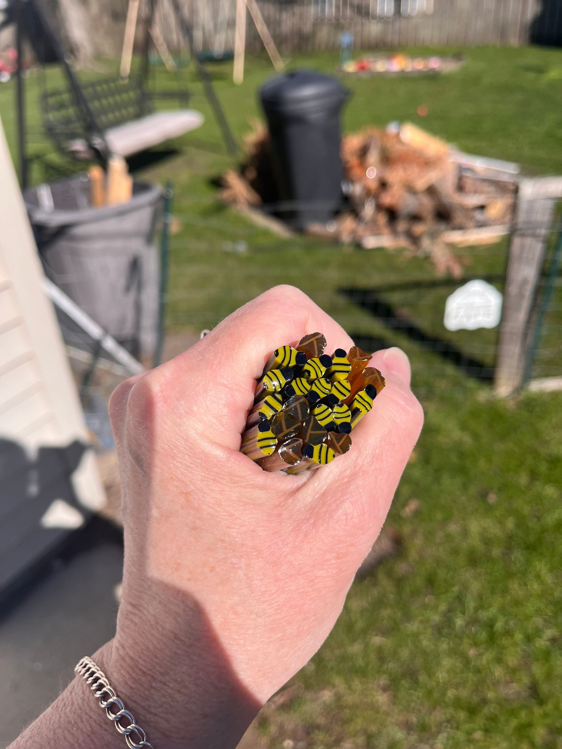 Coe 90 Murrini Bumble Bees