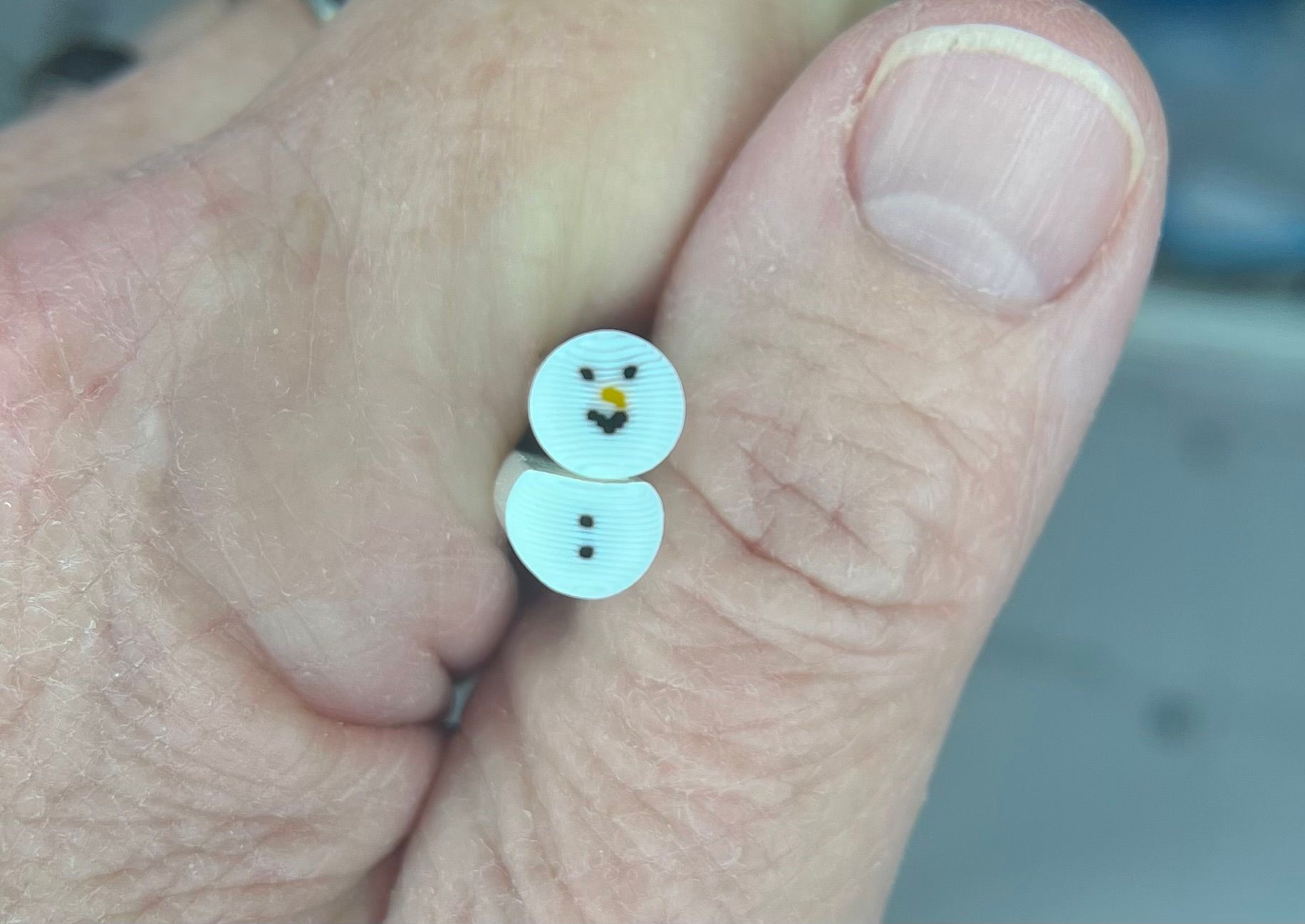 Coe 96 Murrini Snowman