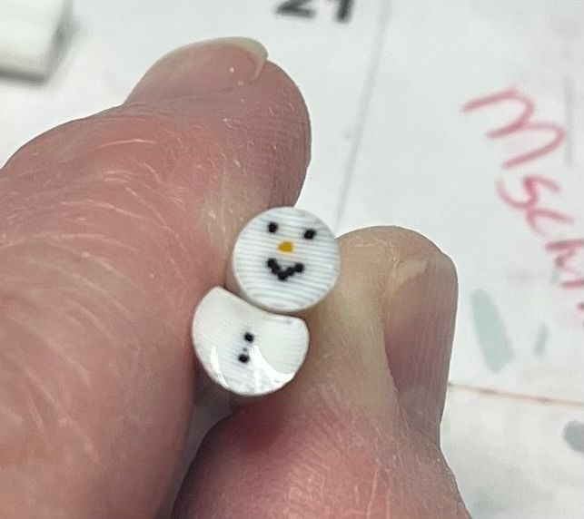 Coe 96 Murrini Snowman