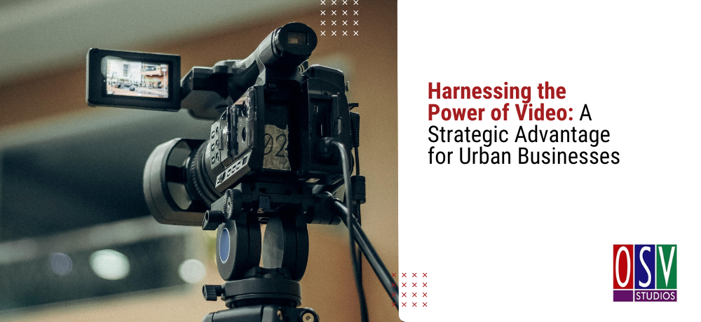 A video camera is sitting on top of a tripod.
