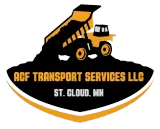 A logo for a company called ACF Transport Services LLC