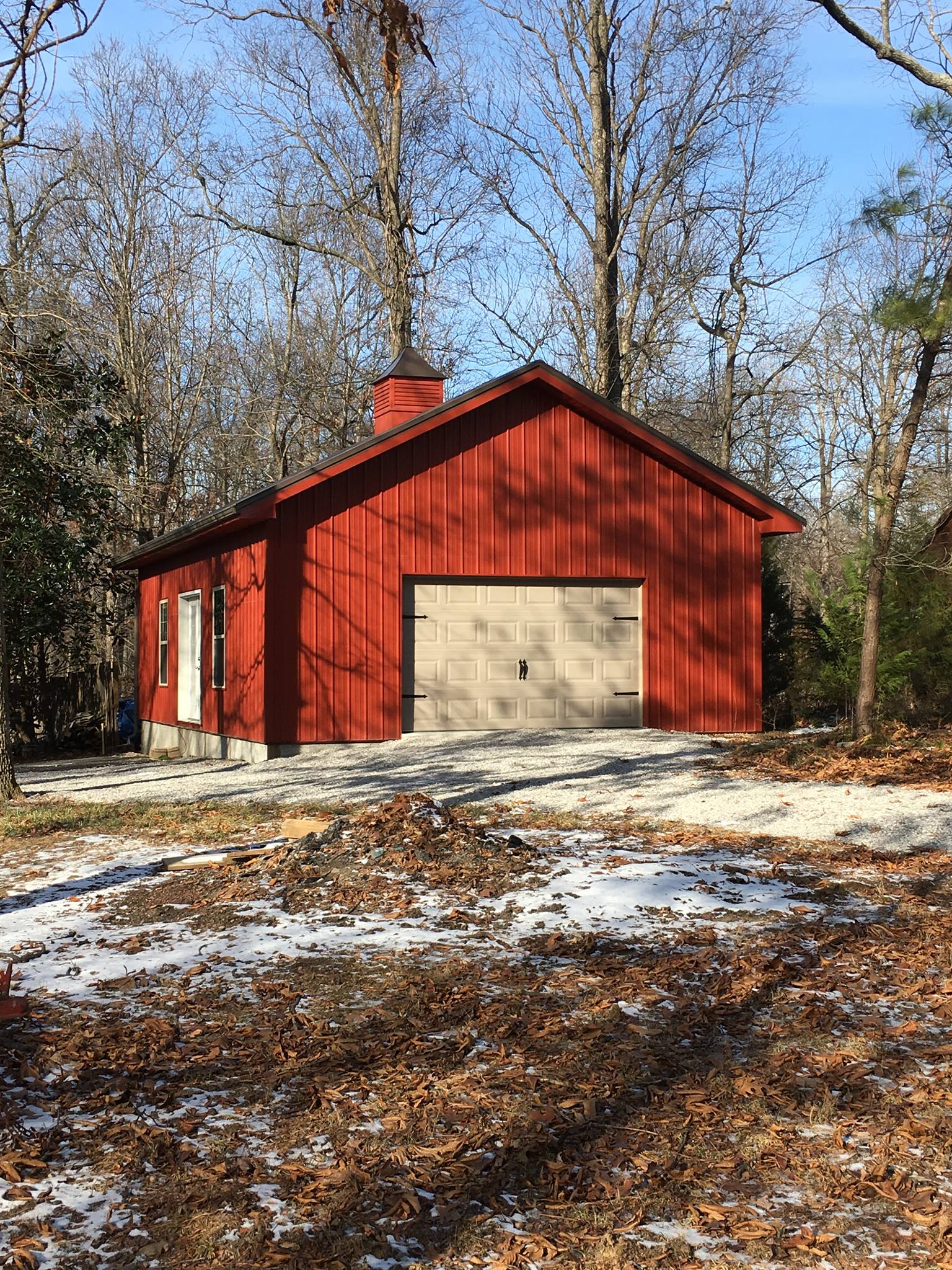 Red Barn House — Cunningham, KY — Gaither Home Construction