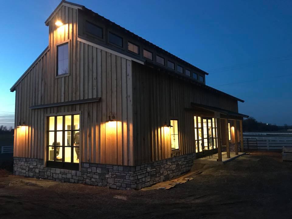 Barndominium Exterior — Cunningham, KY — Gaither Home Construction