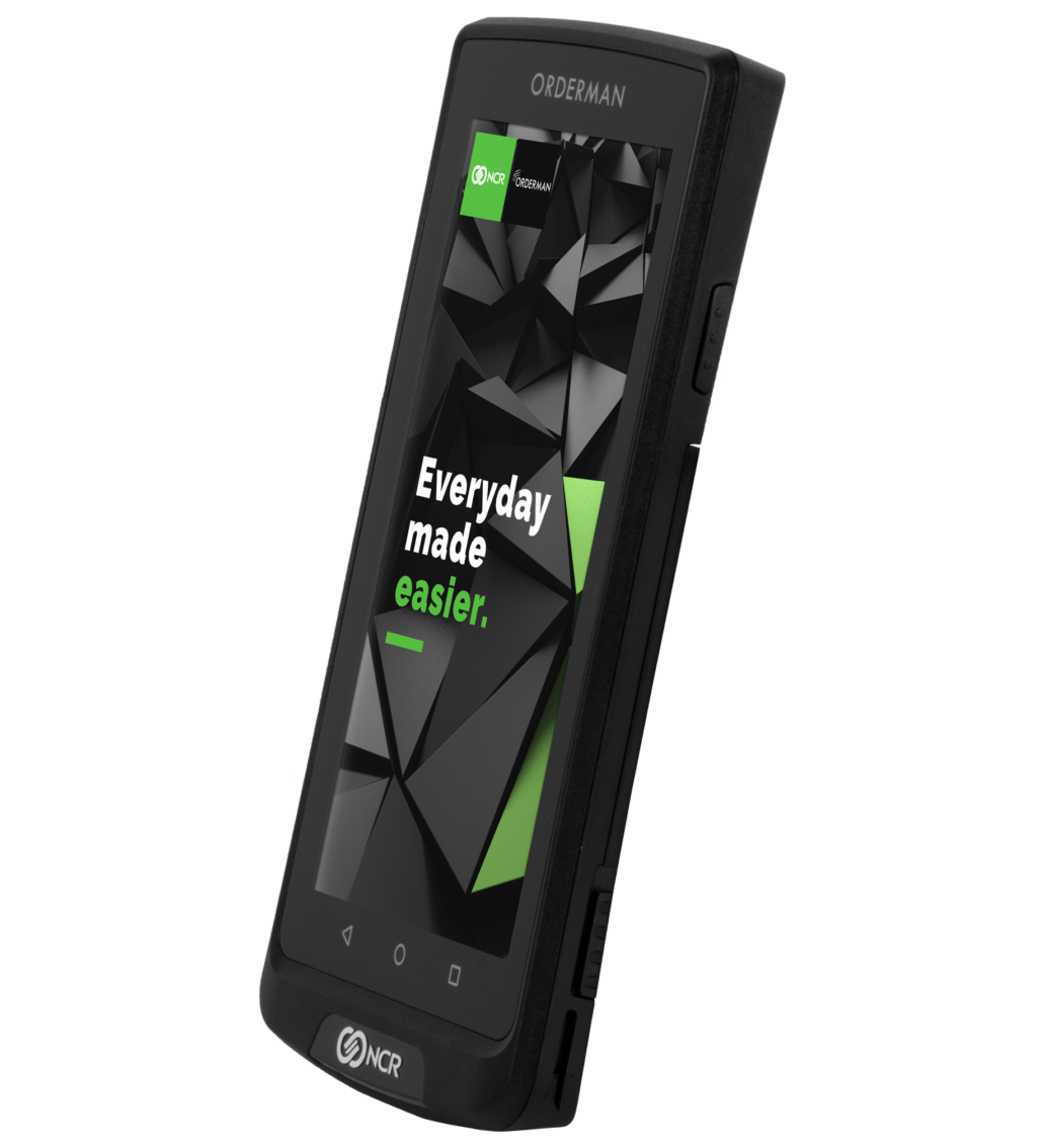 Un cellulare nero che dice che ogni giorno è più facile