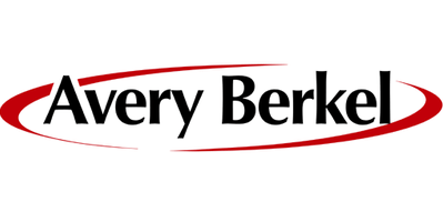 Il logo avery berkel è su sfondo bianco.