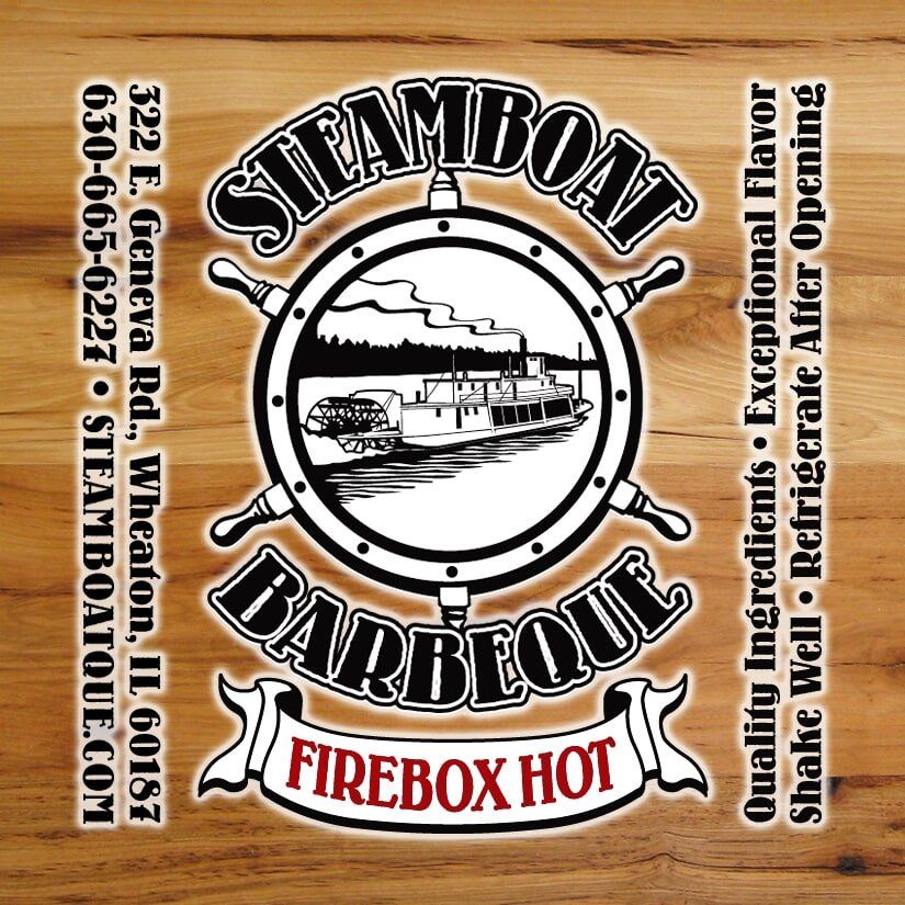 SBBQ Firebox Hot — Sauces in Wheaton and New Athens, IL