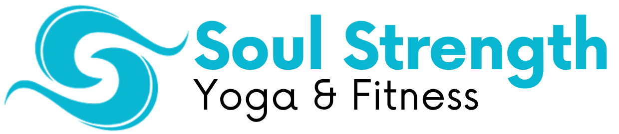 Soul Strength Yoga & Fitness Edmonton logo in teal and white with stylized S icon