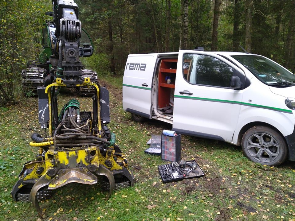 Miško technikos remontas