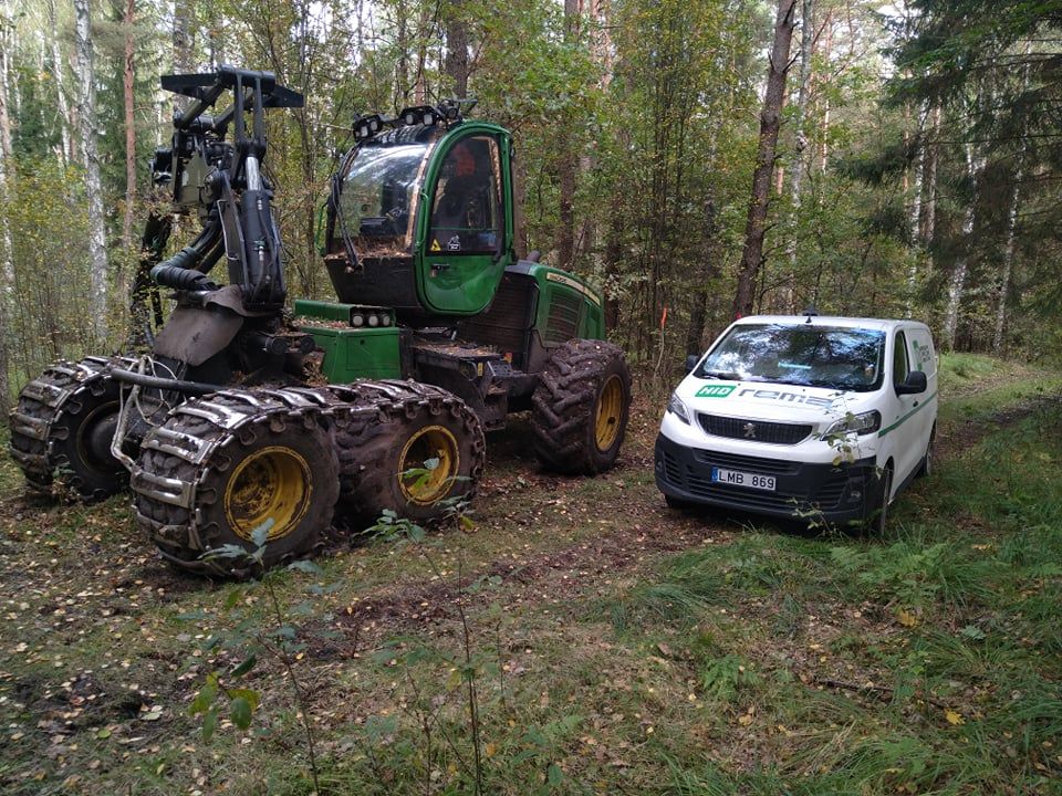 Miško technikos remontas