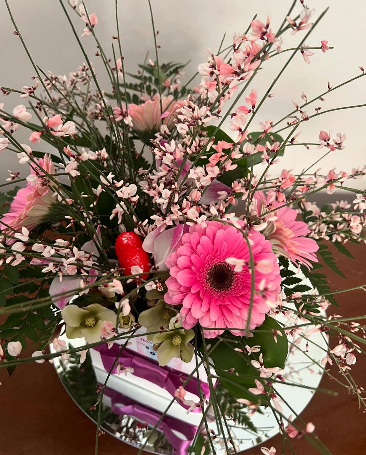 Flowerbox colorata e profumata