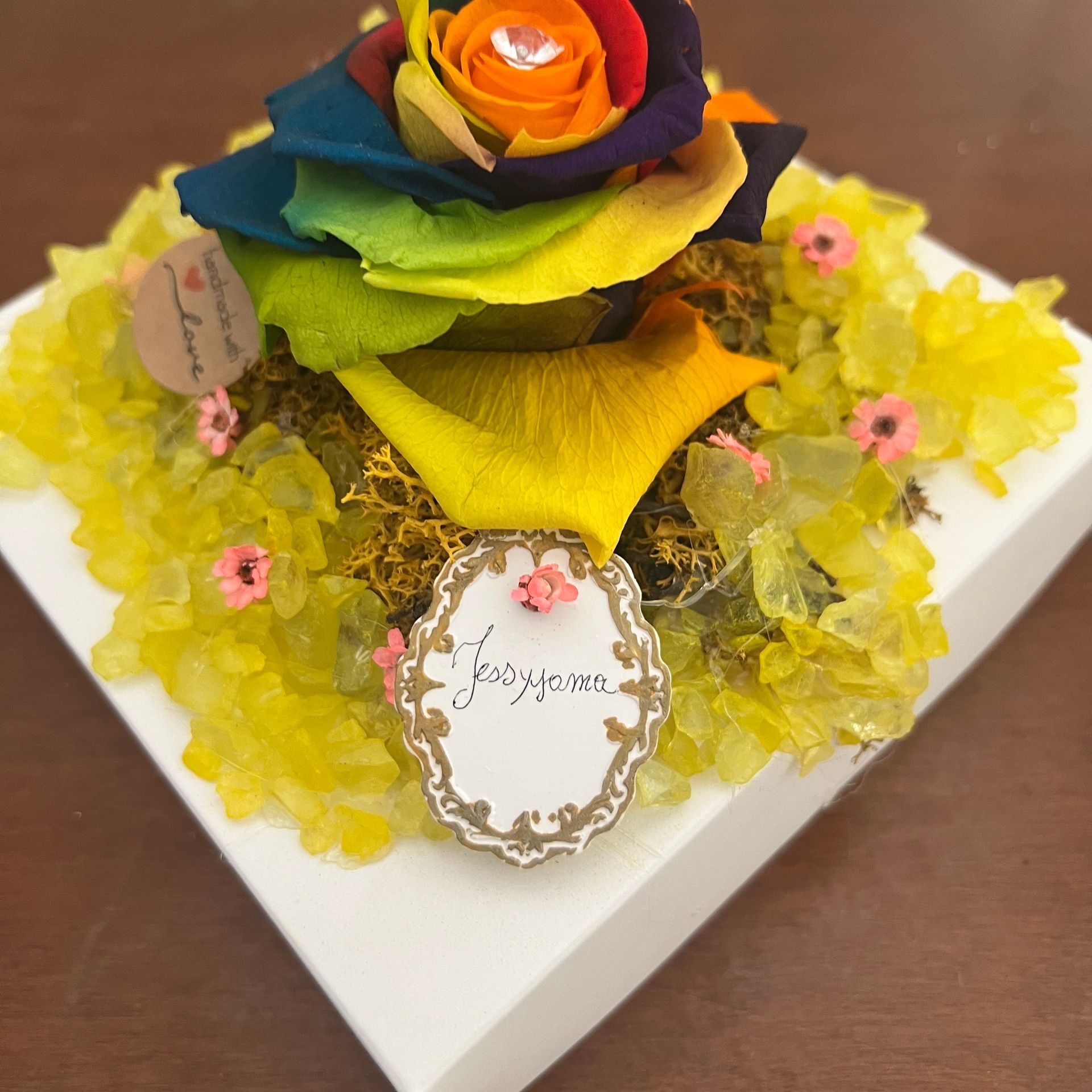 la rosa dell'amore eterna