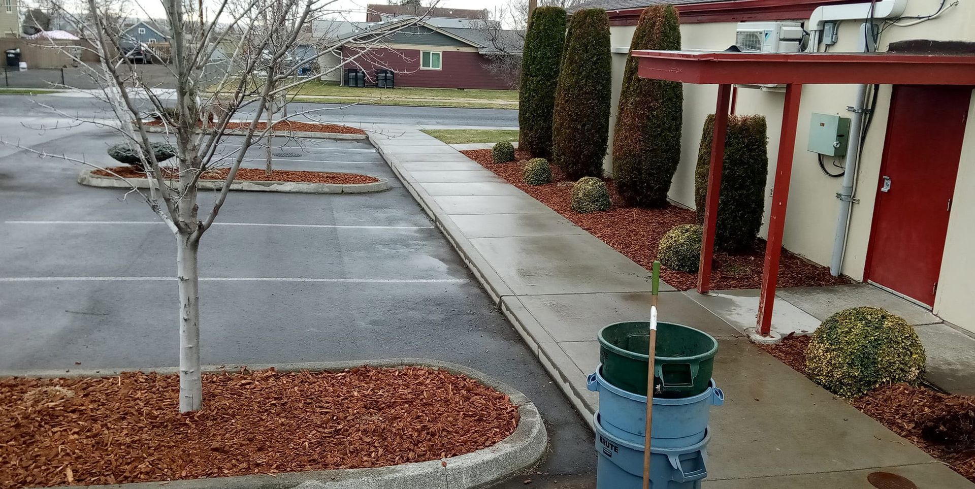 Concrete Stamped Walkway - Walla Walla, WA - Mario's Yard Care