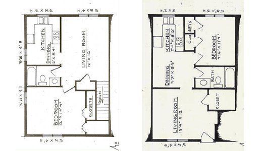 a black and white floor plan of a bedroom apartment