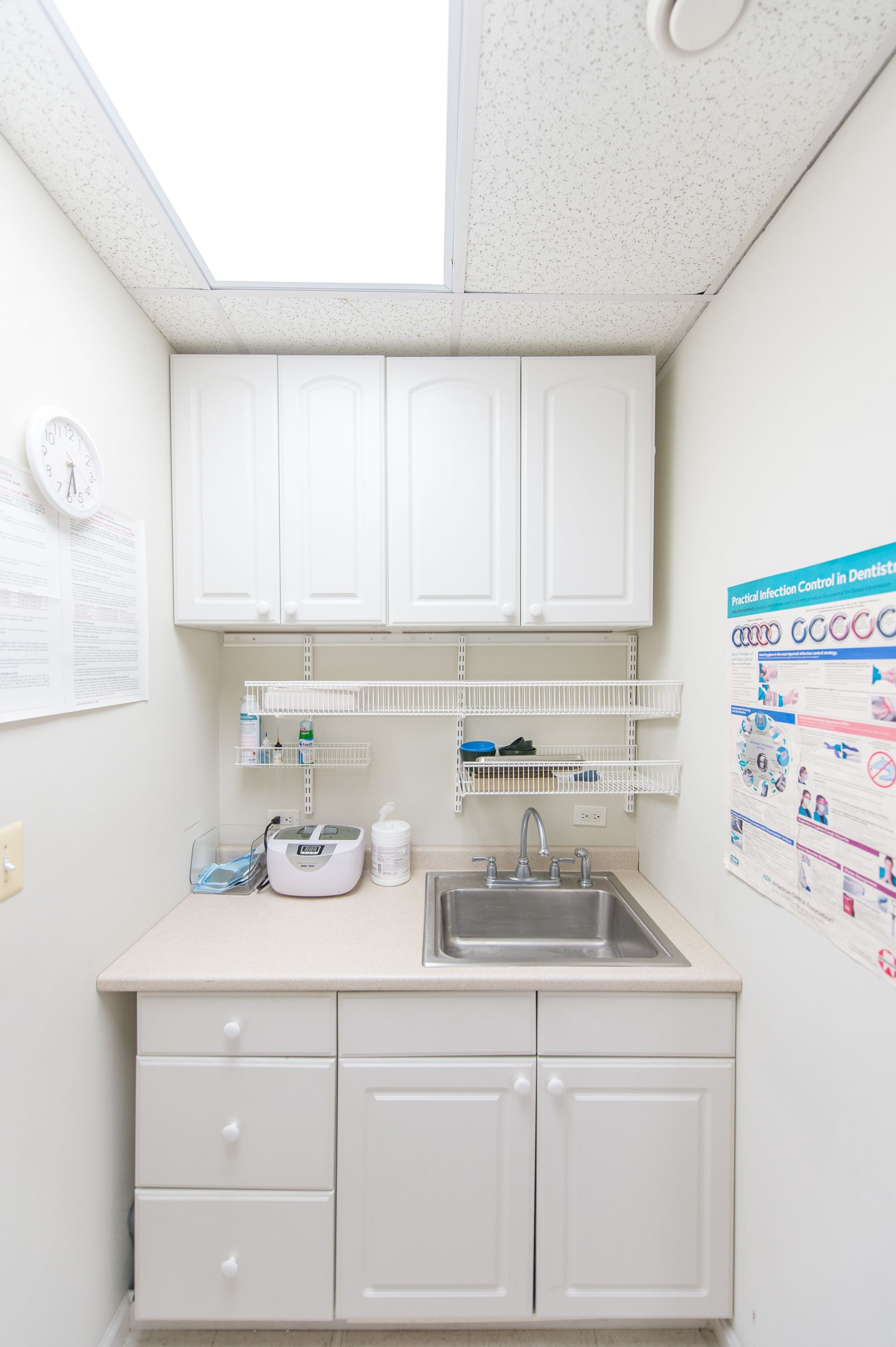 district smiles cleaning station