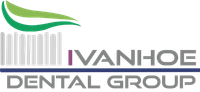 toothbrush logo for ivanhoe dental group in riverdale illinois