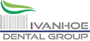 toothbrush logo for ivanhoe dental group in riverdale illinois