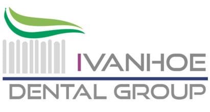 toothbrush logo for ivanhoe dental group in riverdale illinois