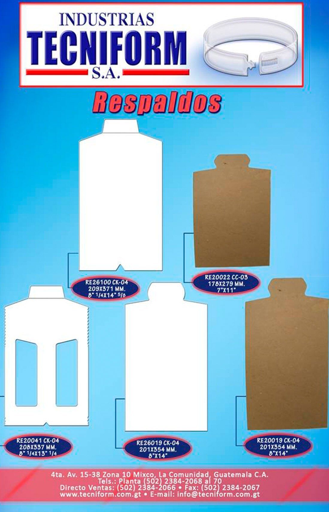 Industrias Tecniform, cajas y empaques