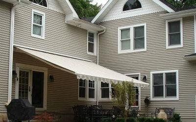 tenda da sole per il giardino