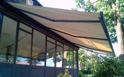 tenda da sole per ristorante