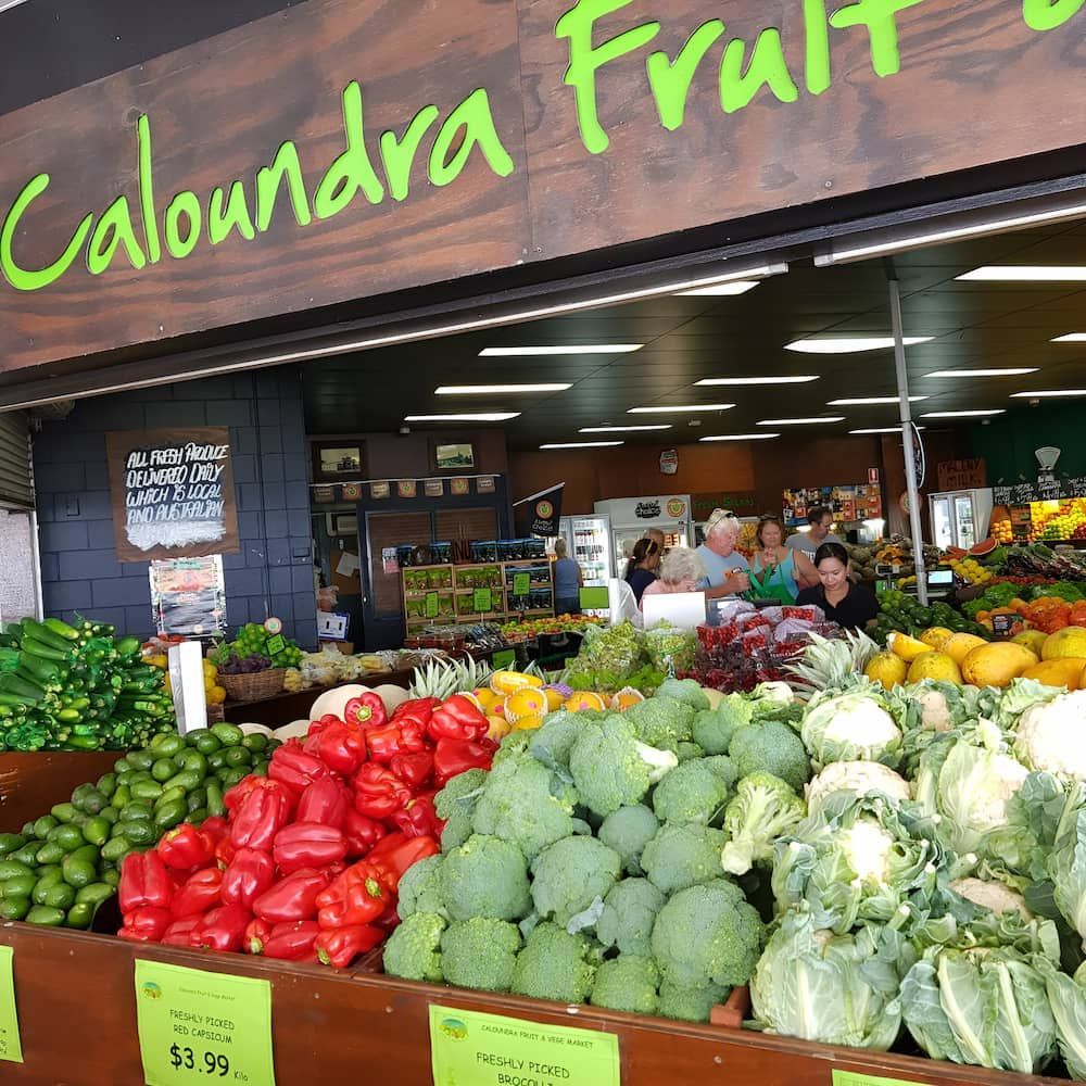 A Variety Of Fruits And Vegetables  — Caloundra Fruit Market In Caloundra, QLD