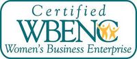 The logo for certified wbenc women 's business enterprise