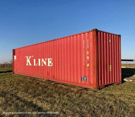 shipping containers for sale lawton oklahoma