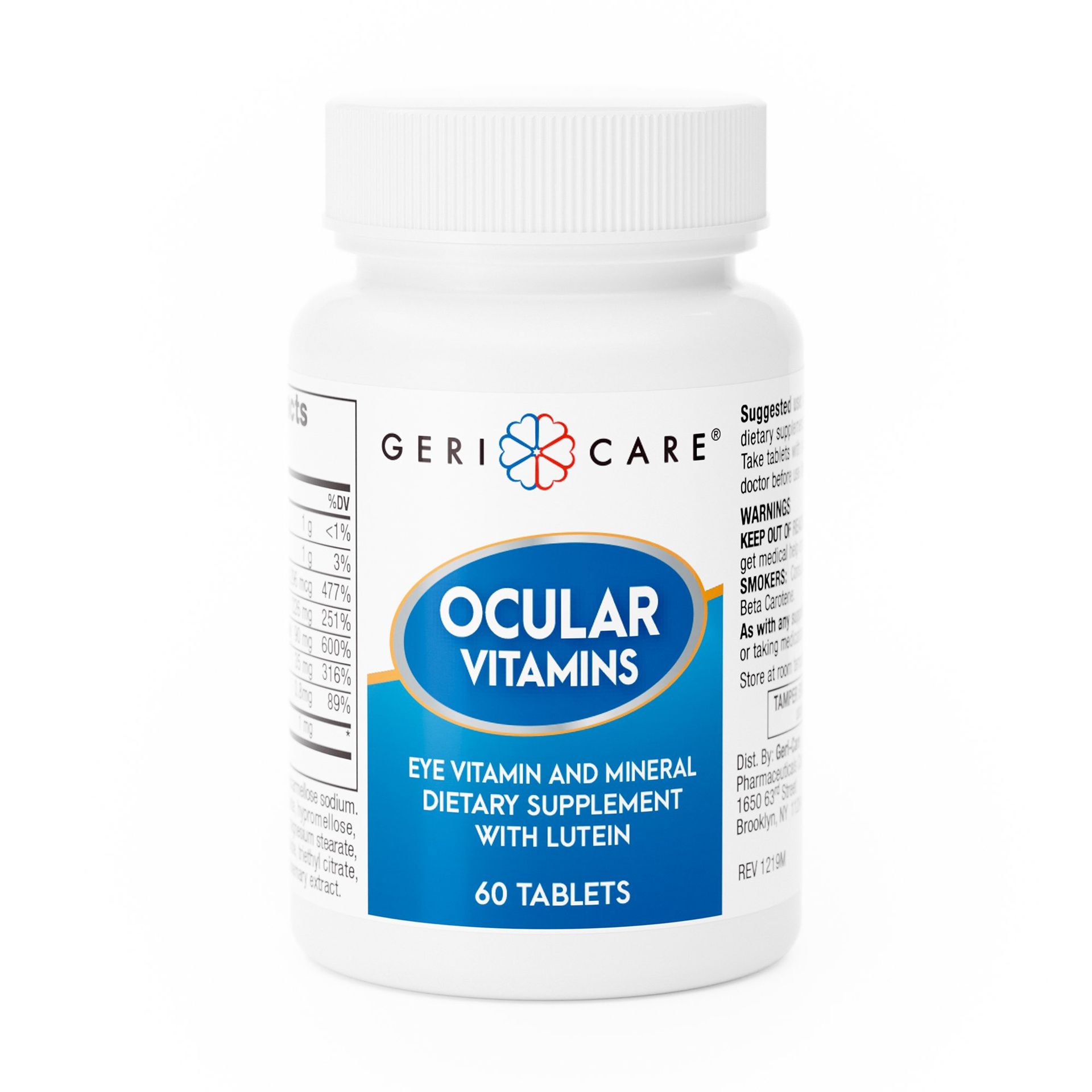Vitaminas Oculares – 60 tabletas (1 botella)