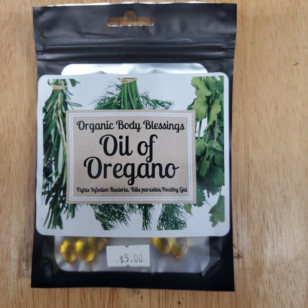 Oil of oregano package