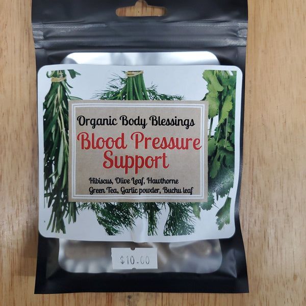 Blood pressure support capsules package