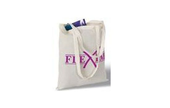 borsa piatta con manici