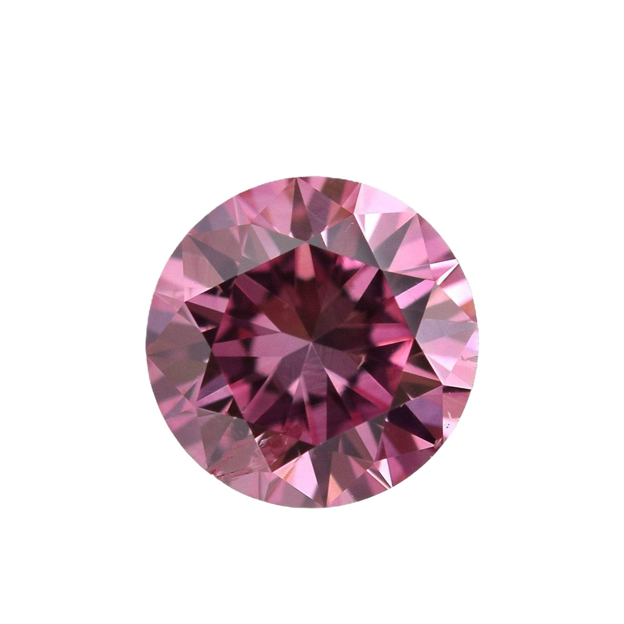 CERTIFIED ARGYLE Round Diamond 0.21ct 3P VS2
