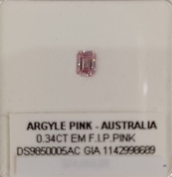 ORIGIN ARGYLE Emerald Diamond 0.34ct 5P SI1