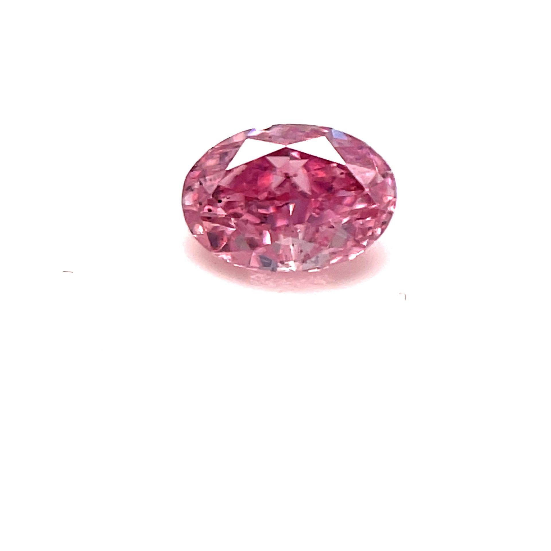 CERTIFIED ARGYLE Oval 0.17ct 4P SI1