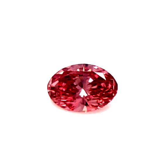 CERTIFIED ARGYLE Oval Diamond 0.15ct 1P SI1