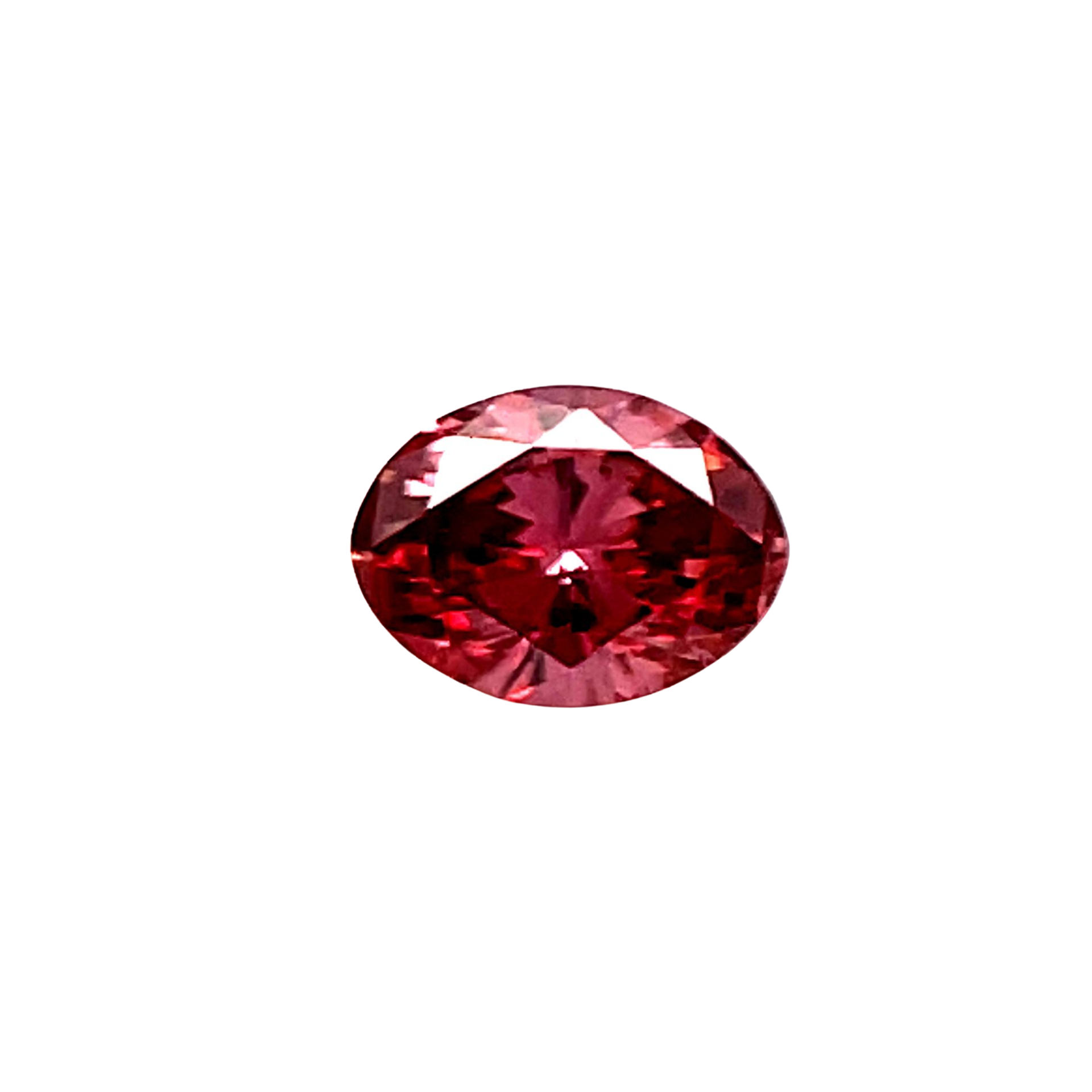 CERTIFIED ARGYLE Oval Diamond 0.29ct 1P SI2