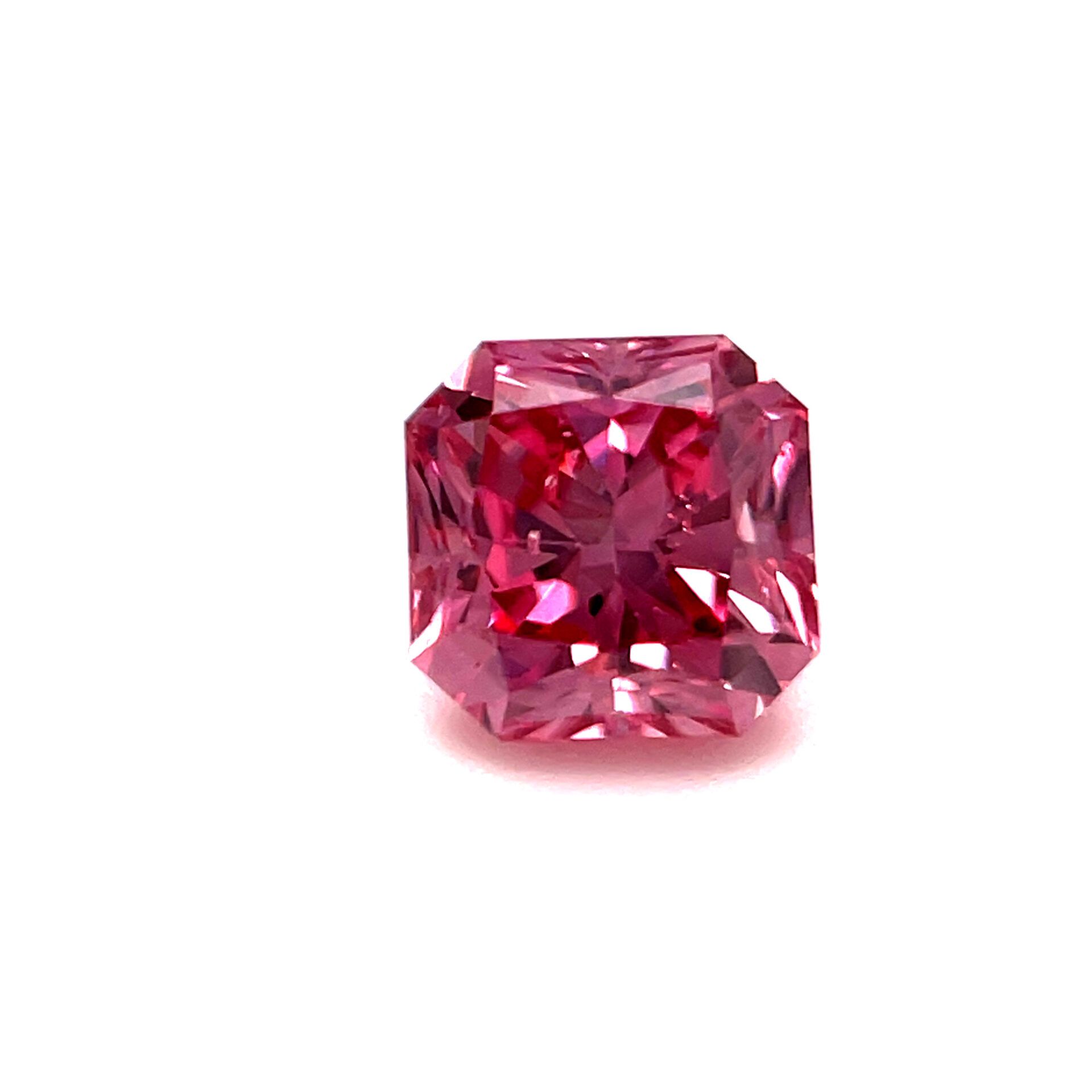 CERTIFIED ARGYLE Radiant Diamond 0.61ct 6PR SI2 Tender Diamond