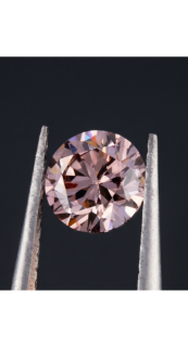 CERTIFIED ARGYLE Round Diamond 0.52ct PC2 SI2