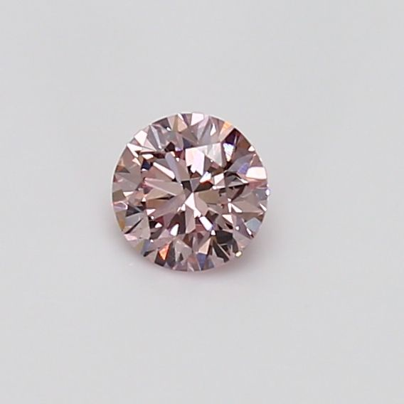 CERTIFIED ARGYLE Round Diamond 0.34ct 7PR SI2