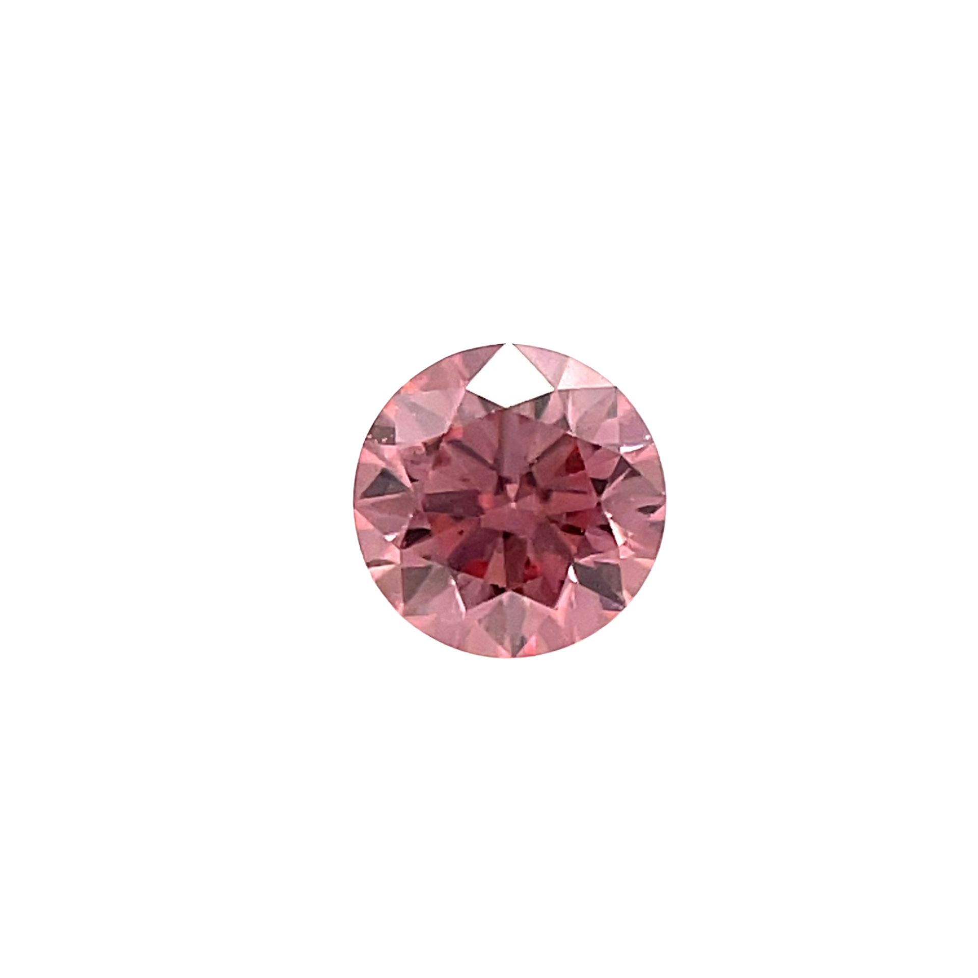 CERTIFIED ARGYLE Round Diamond 0.25ct 5PR SI2